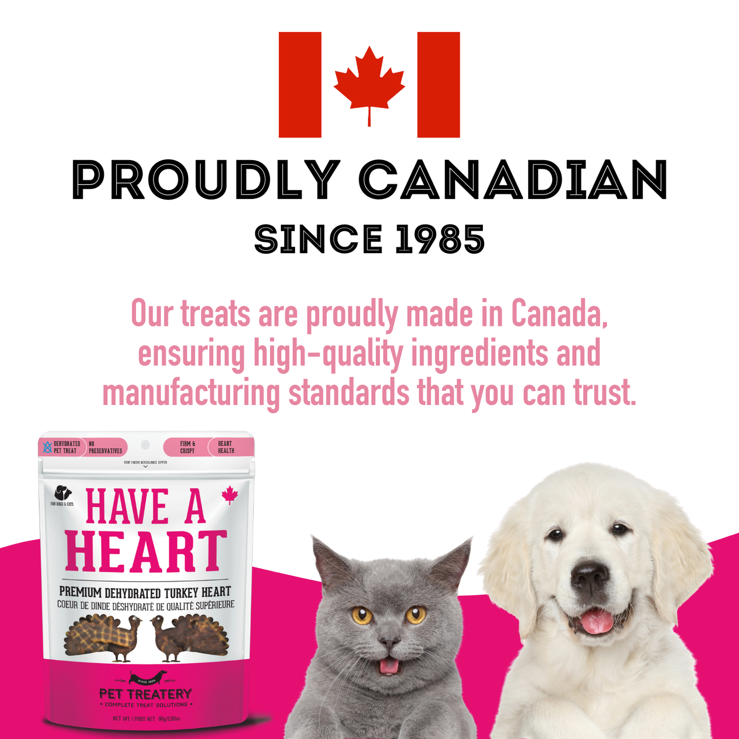 Turkey Heart - Premium Dehydrated Pet Treat High Protein
