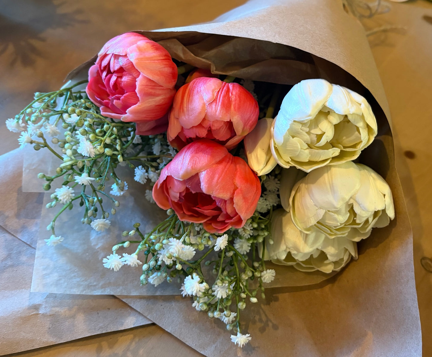 White Gypsophila Bush