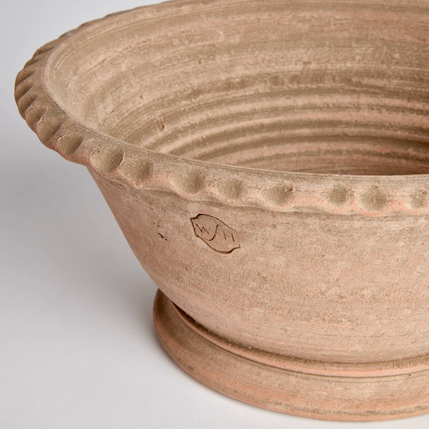Wakefield Handmade Alvena Forcing Pot #6, Aged Terracotta
