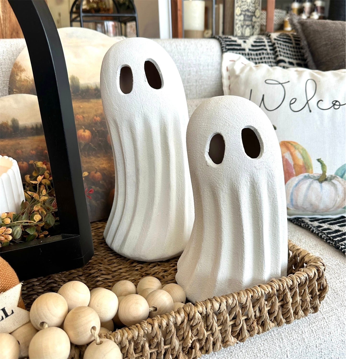 Textured Ceramic Ghost - Large