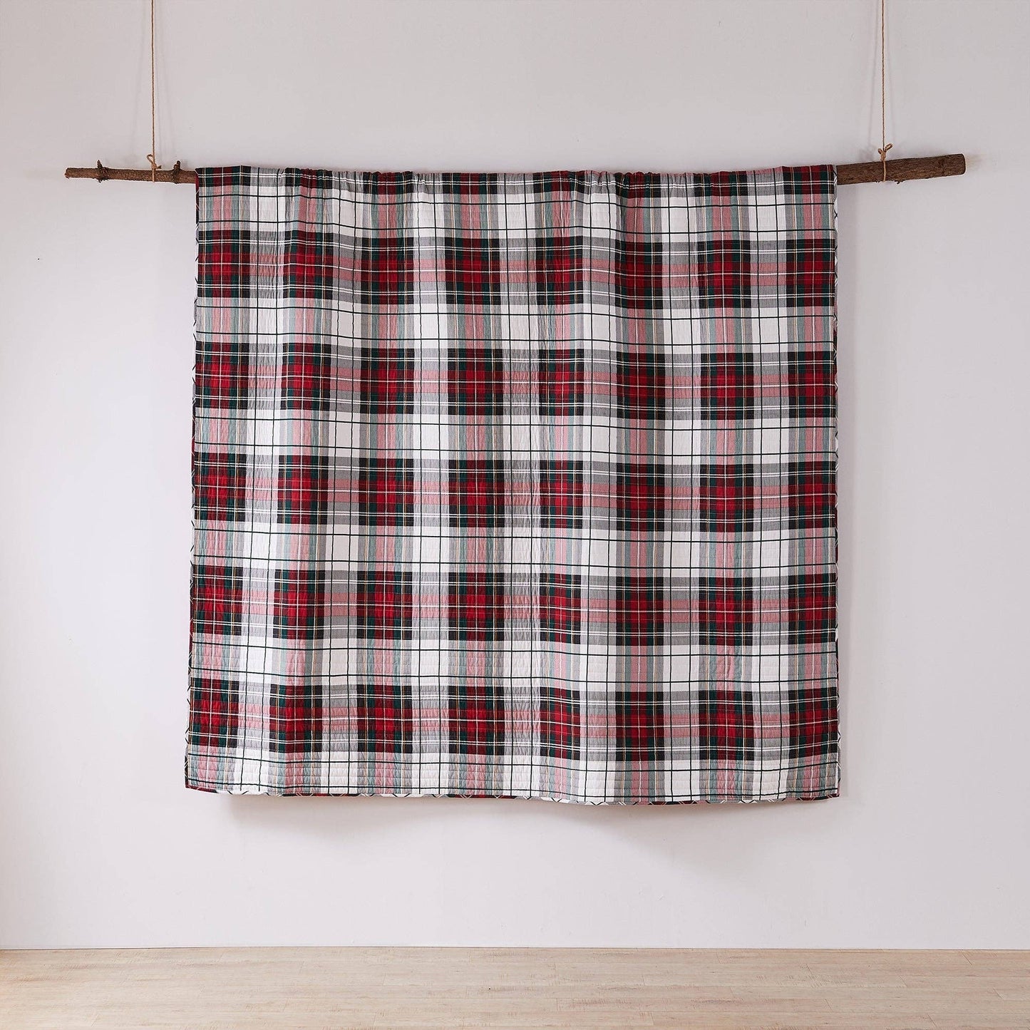 Spencer Plaid Quilt Set - Full/Queen