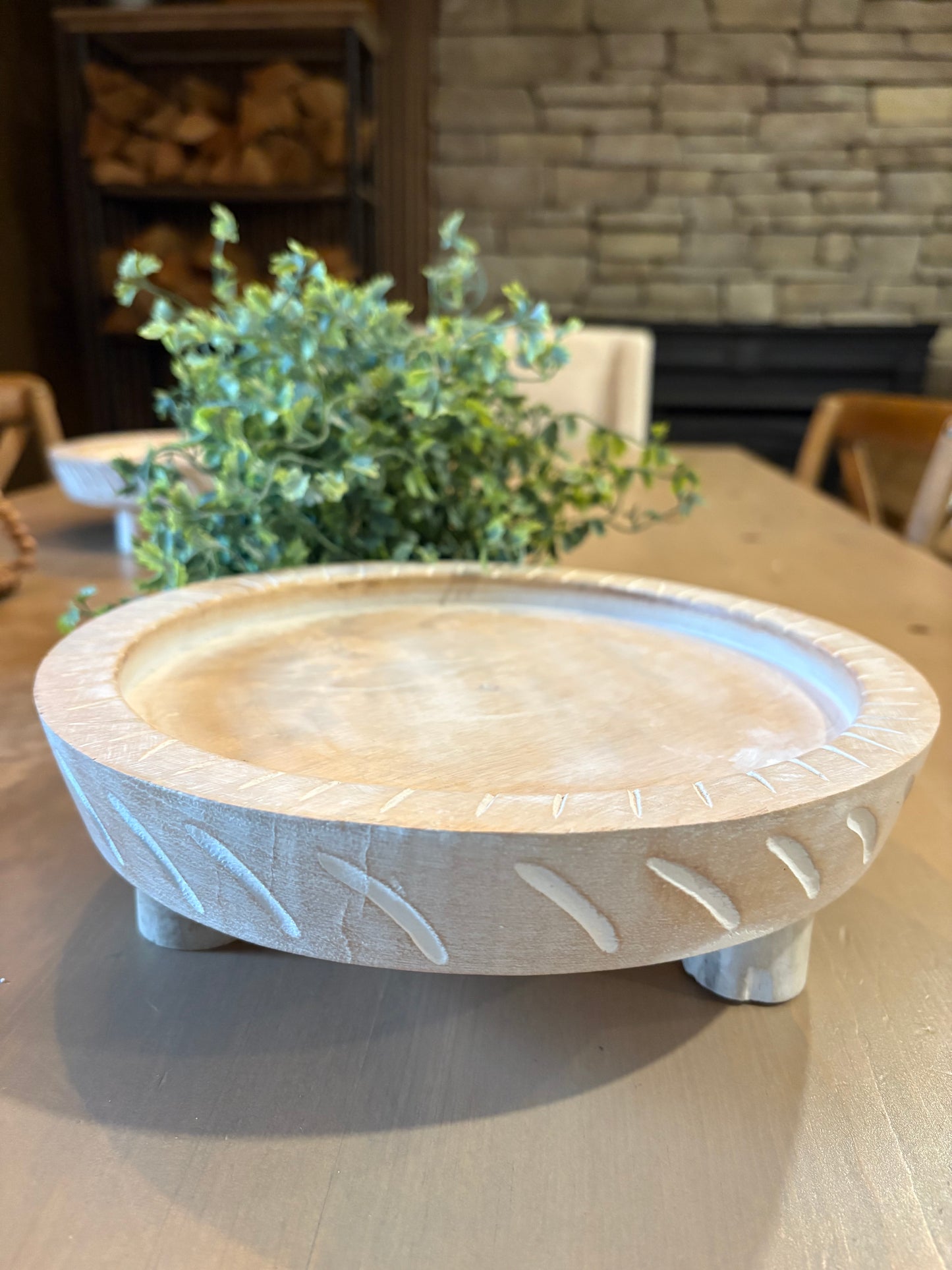 Round Wooden Riser - Medium