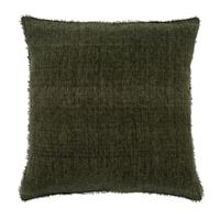 24x24 Lina Linen Pillow - Avocado
