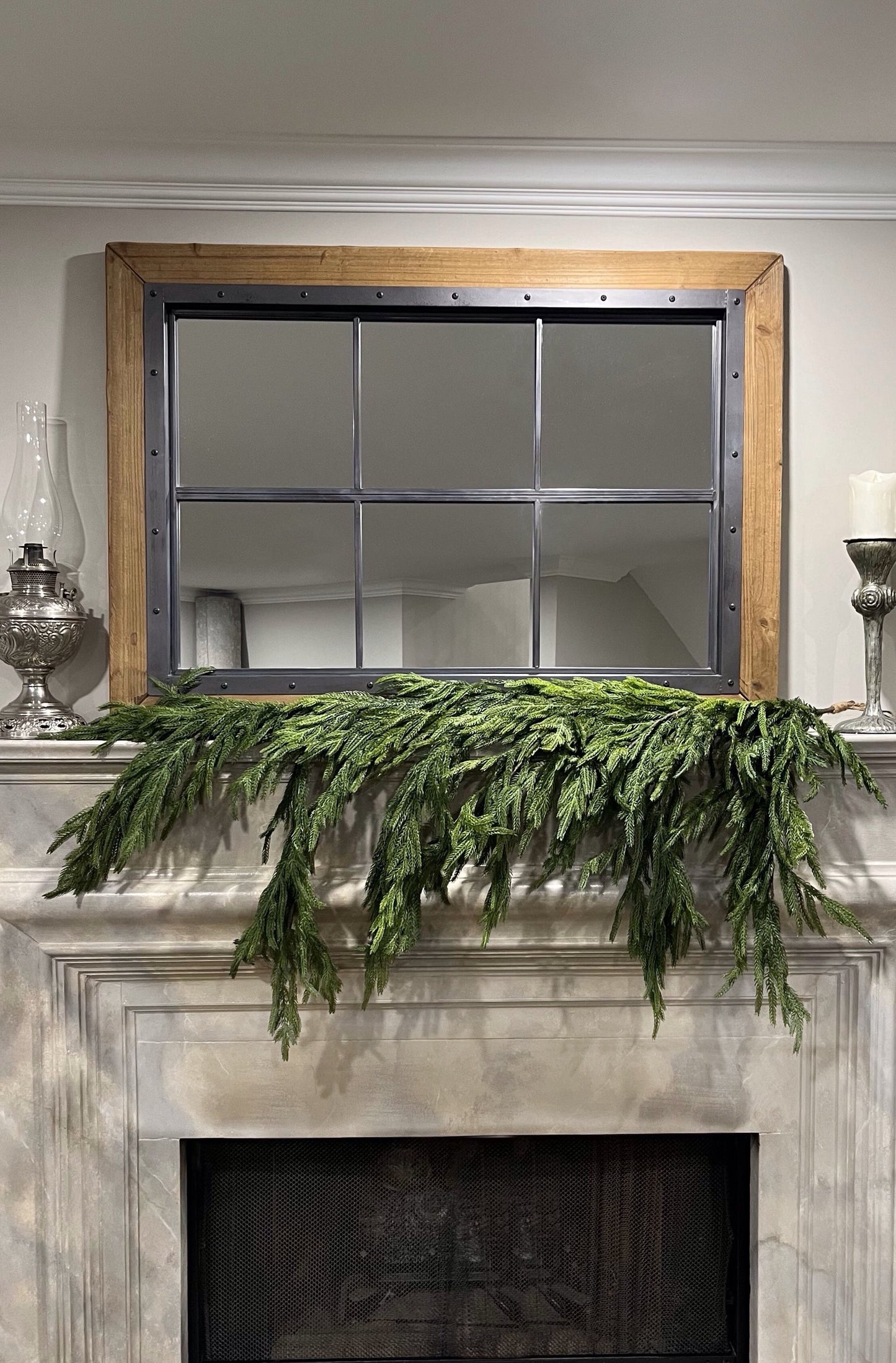 Fresh Touch Norfolk Dripping Pine Garlad - 40"