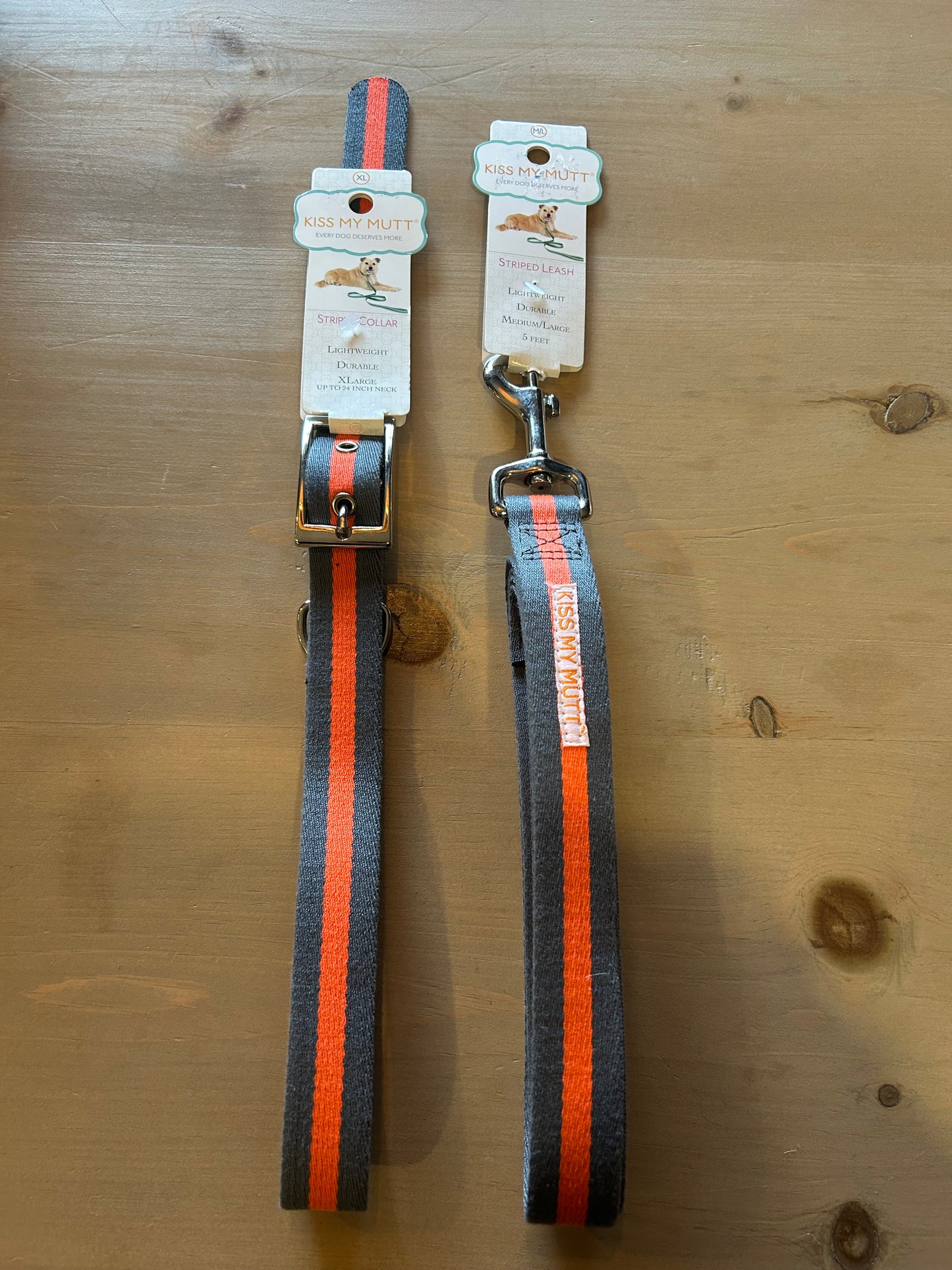 Kiss My Mutt Dog Collar - Extra Large