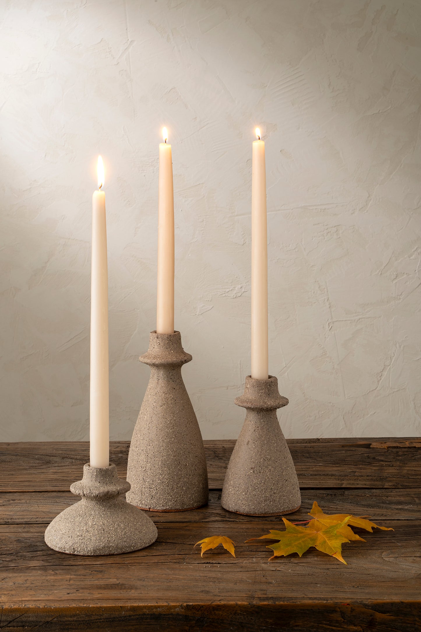 Arta Terracotta Candle Holder - Small