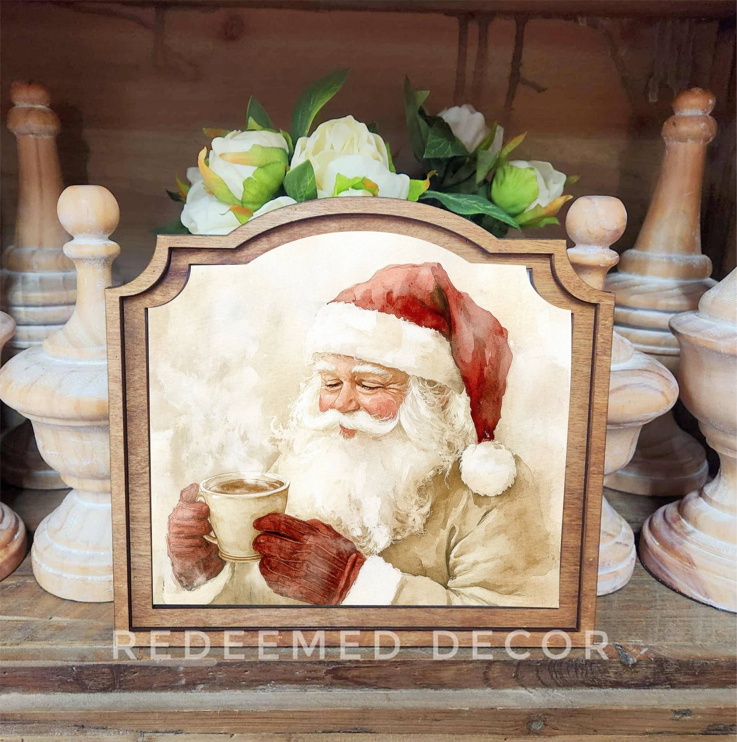 Santa Framed Art