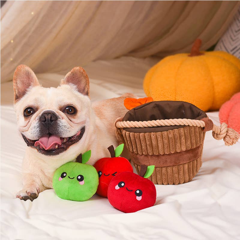 HugSmart Pet - Autumn Tailz | Apple Basket -Interactive Toy