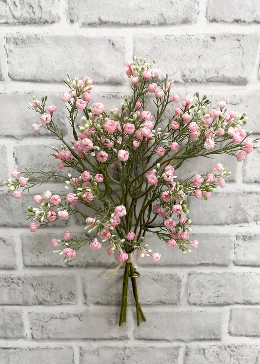 14" Pink Baby's Breath Bundle