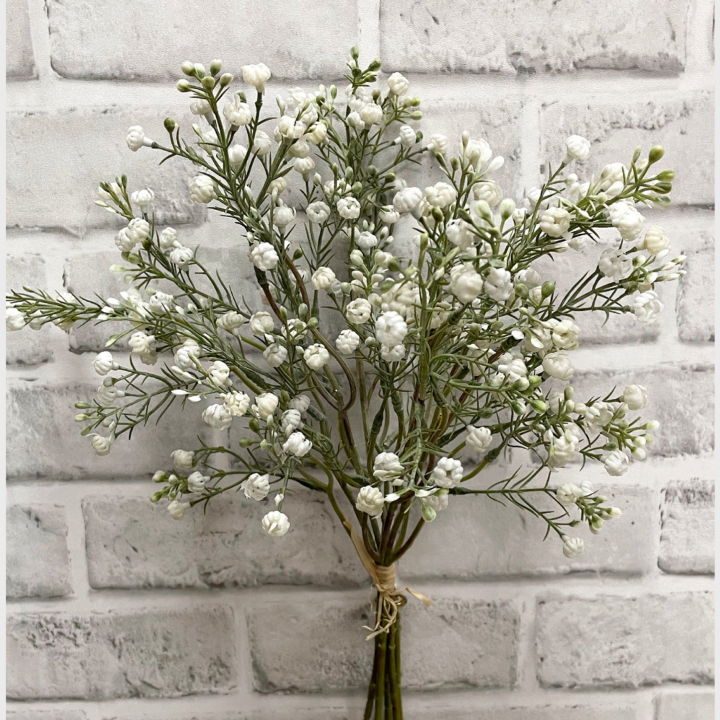 14" White Baby'S Breath Bundle