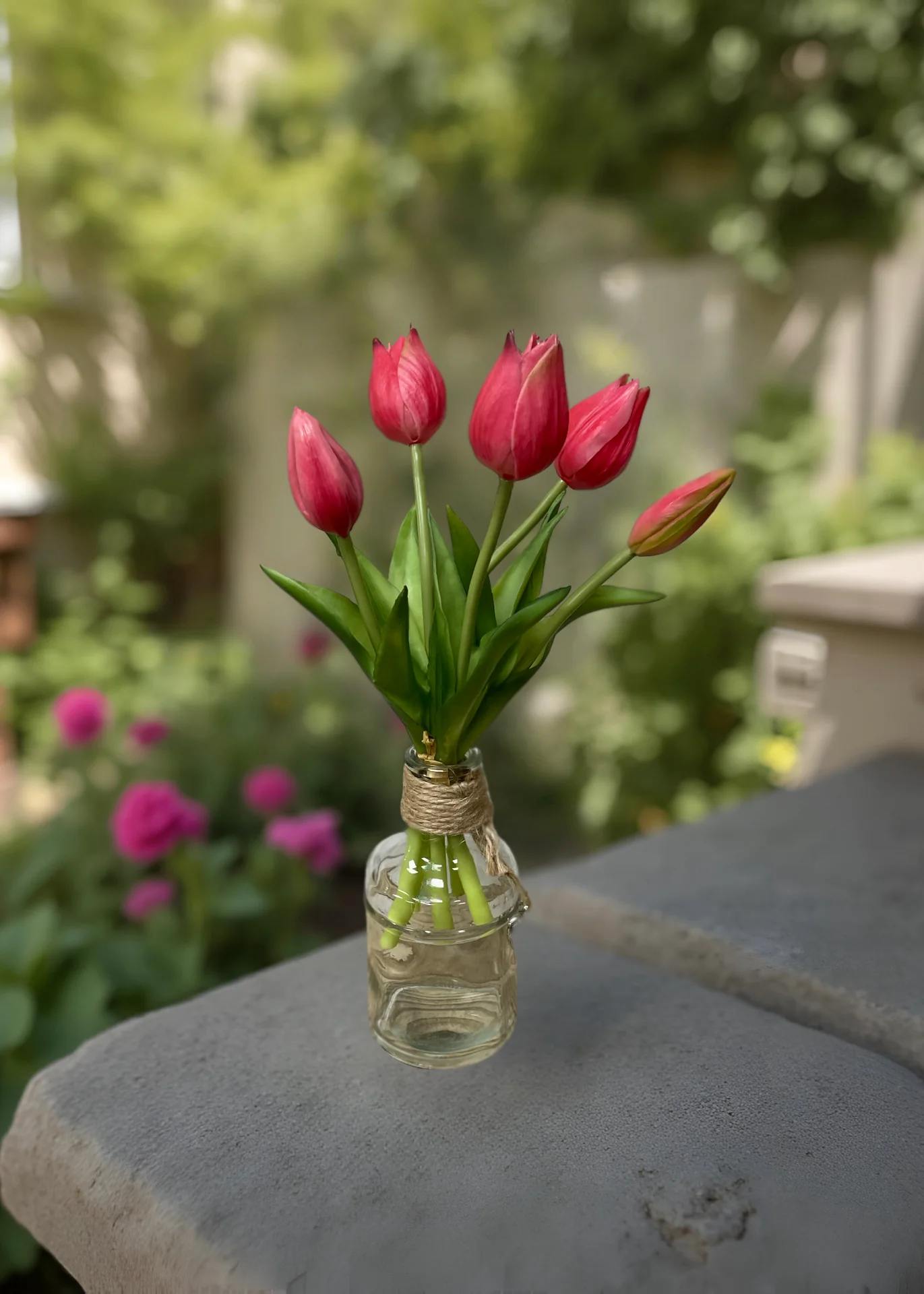 10" Fresh Touch Mini Wild Rose Tulip Bundle