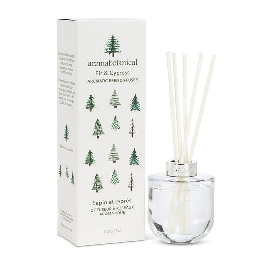 Fir & Cypress Reed Diffuser-9"H(200ml)