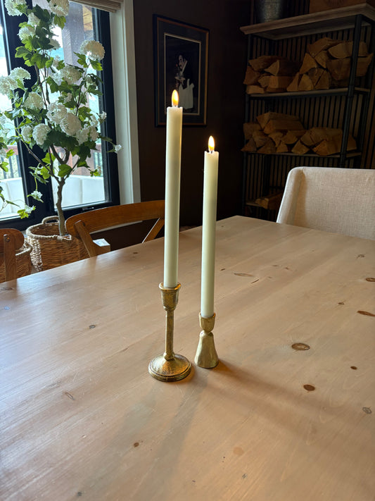 10" Flameless Taper Candle Set - 2 pk