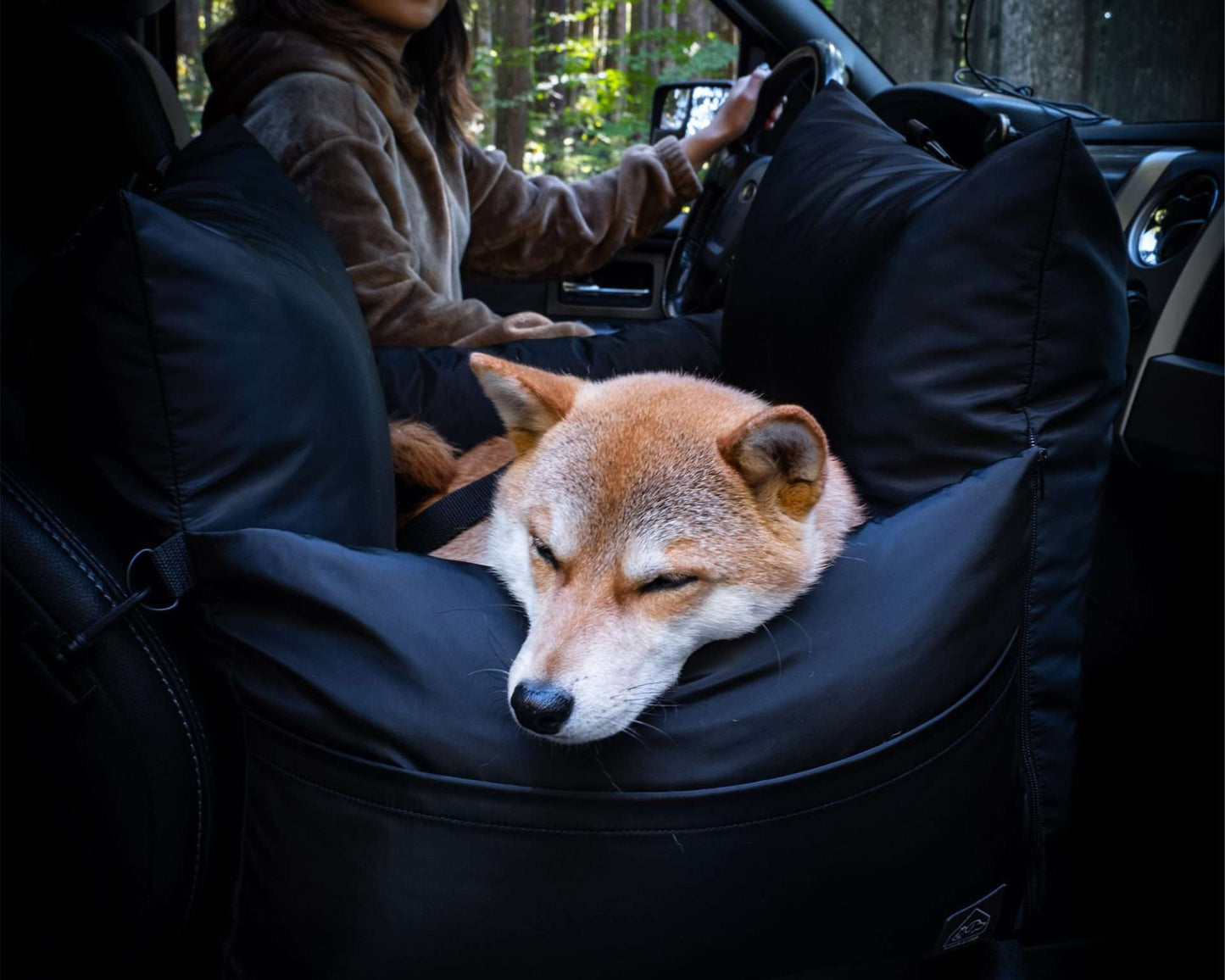 Marco travel pet bed: Army / Single seater : 18.5" x 21"