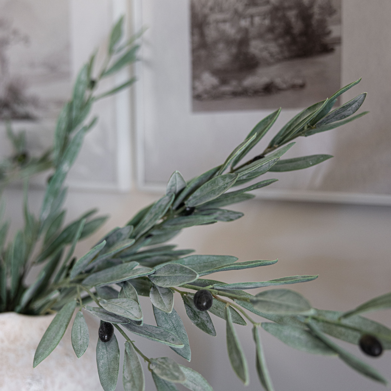 Olive Branch Faux Stems