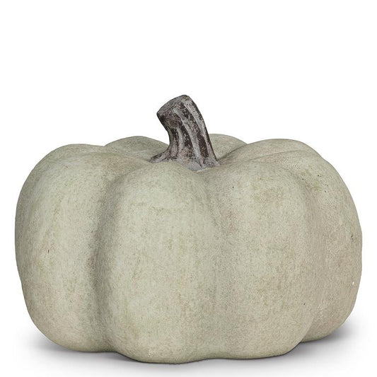 Green Porcelain Pumpkin - 4.5"H