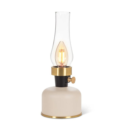 Lantern LED Lamp - Ivory - 10.5"H