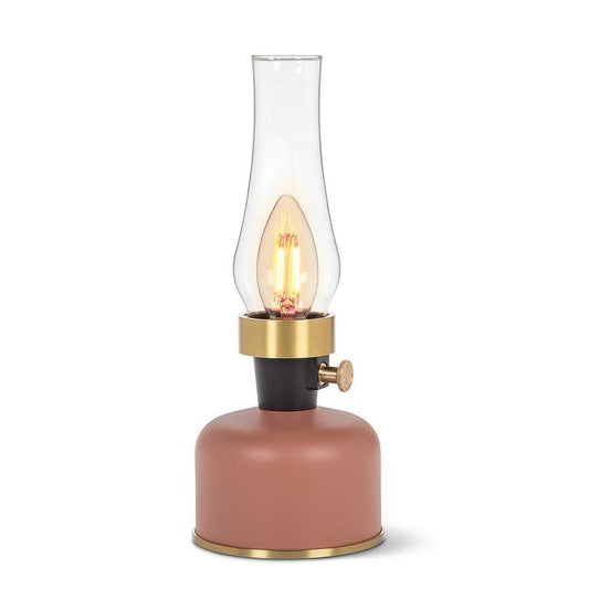 Lantern LED Lamp - Terracotta - 10.5"H