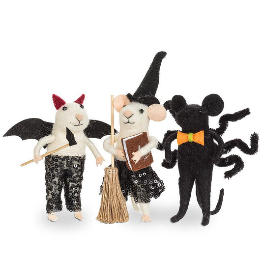 Mouse Holiday Ornament - Witch