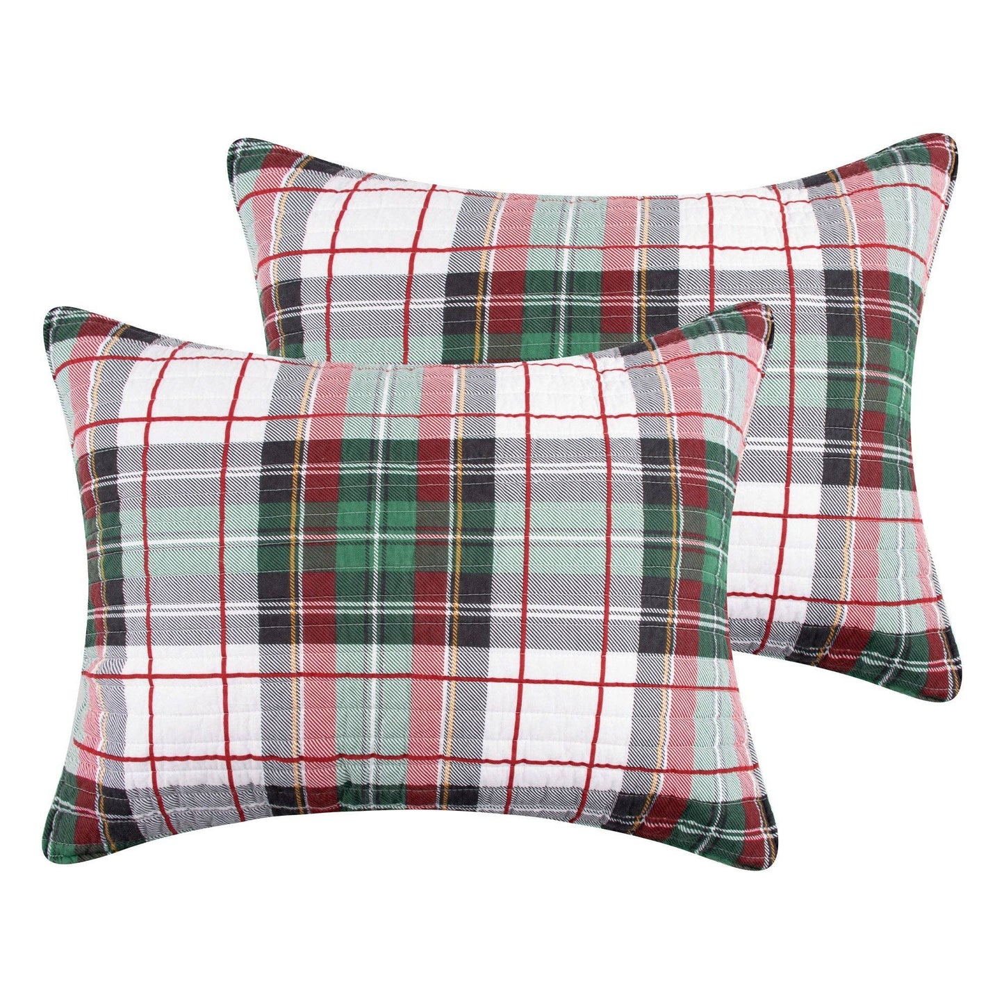 Spencer Plaid Quilt Set - Full/Queen