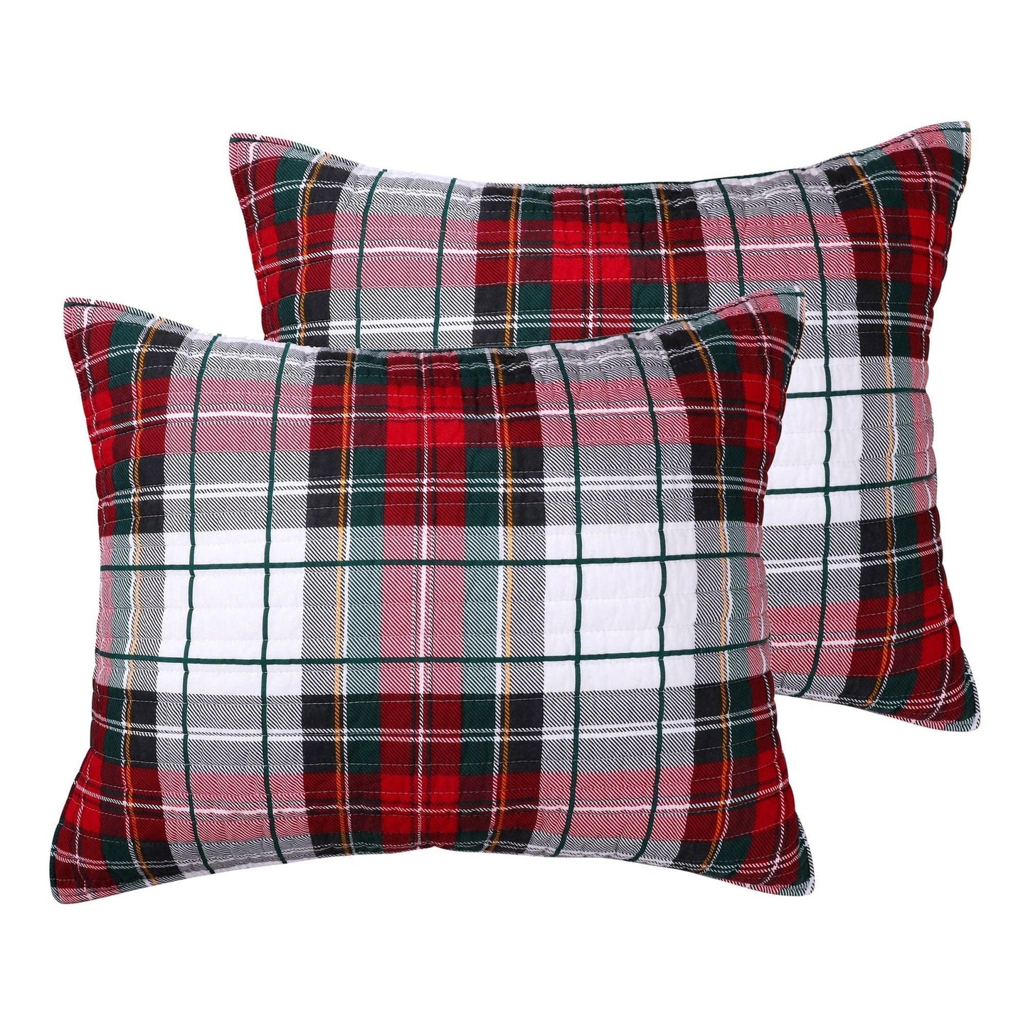 Spencer Plaid Quilt Set - Full/Queen