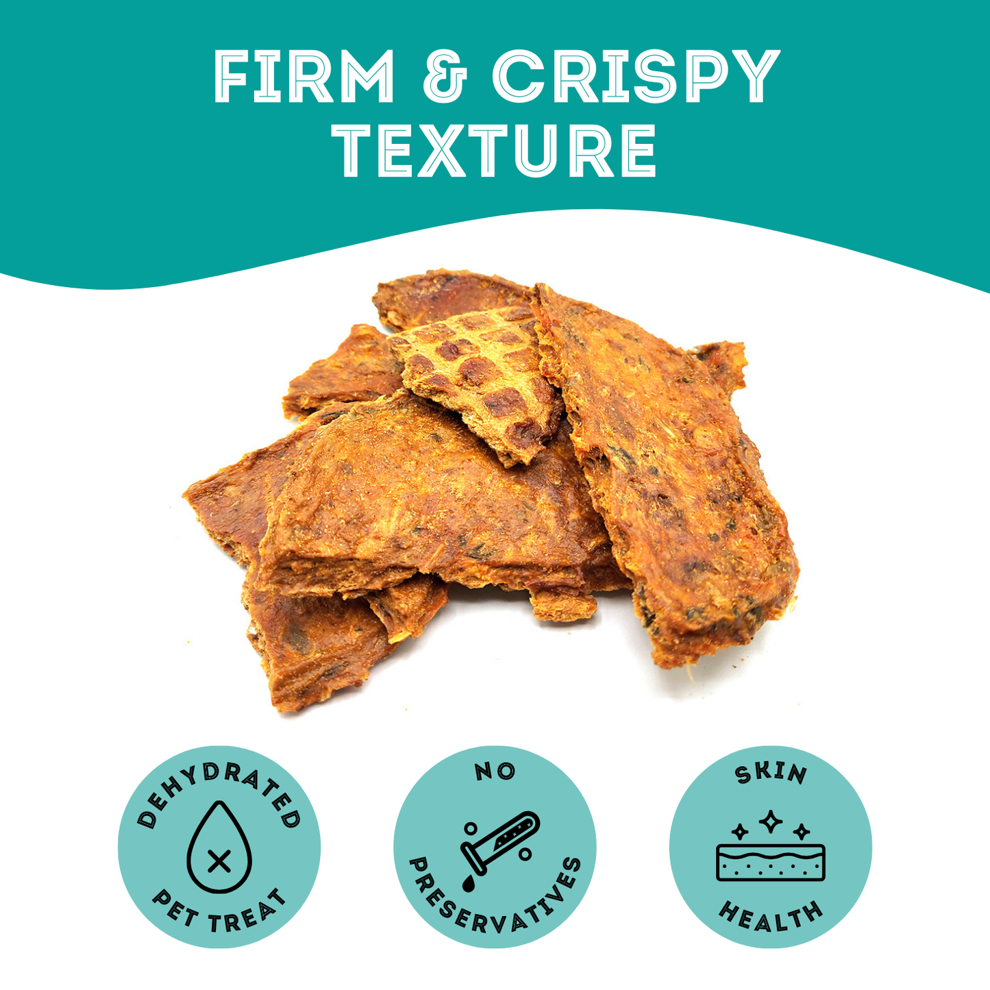 Salmon & Sweet Potato Dehydrated Pet Treats: Omega-3