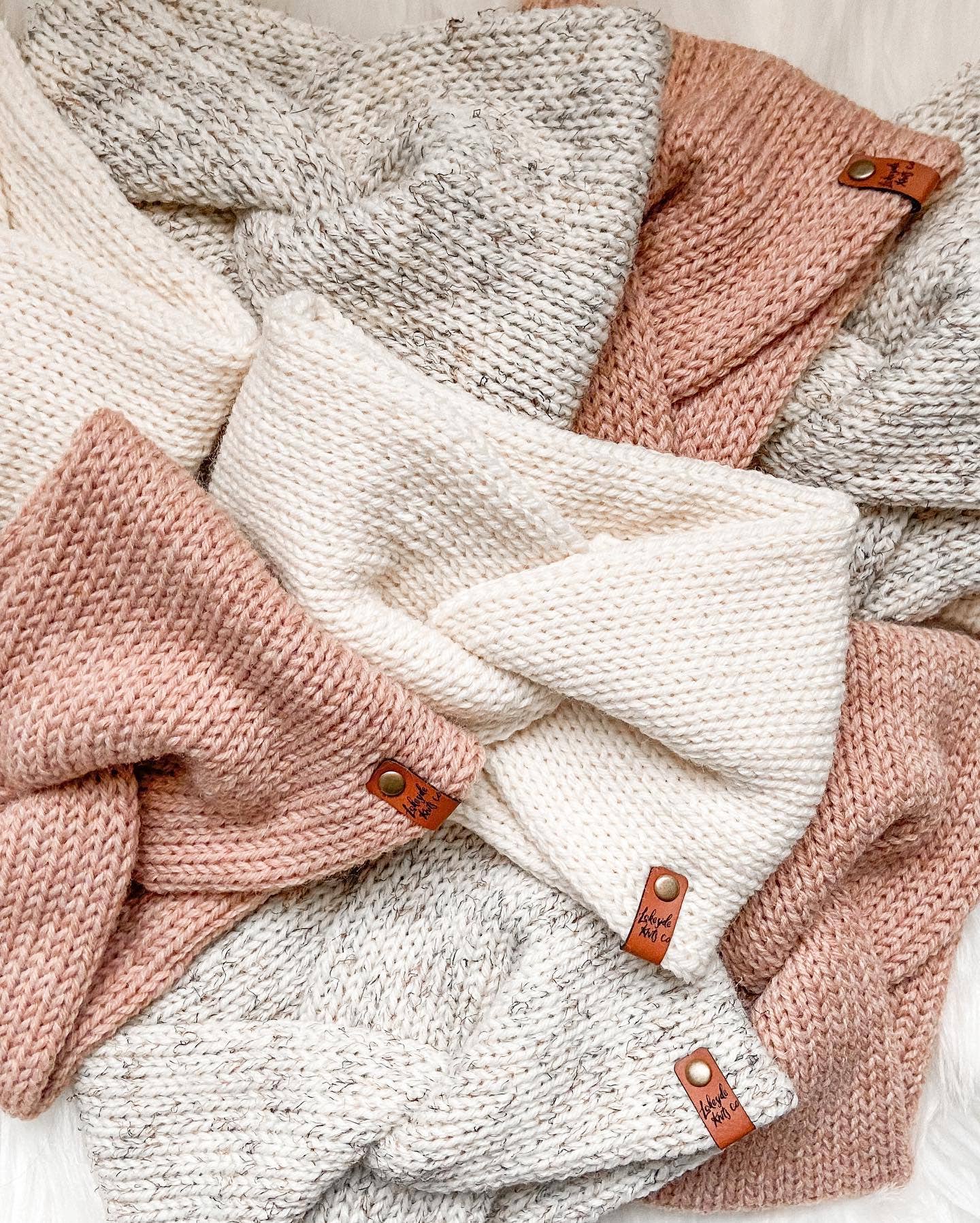 Knit Winter Headband for Kids and Adults