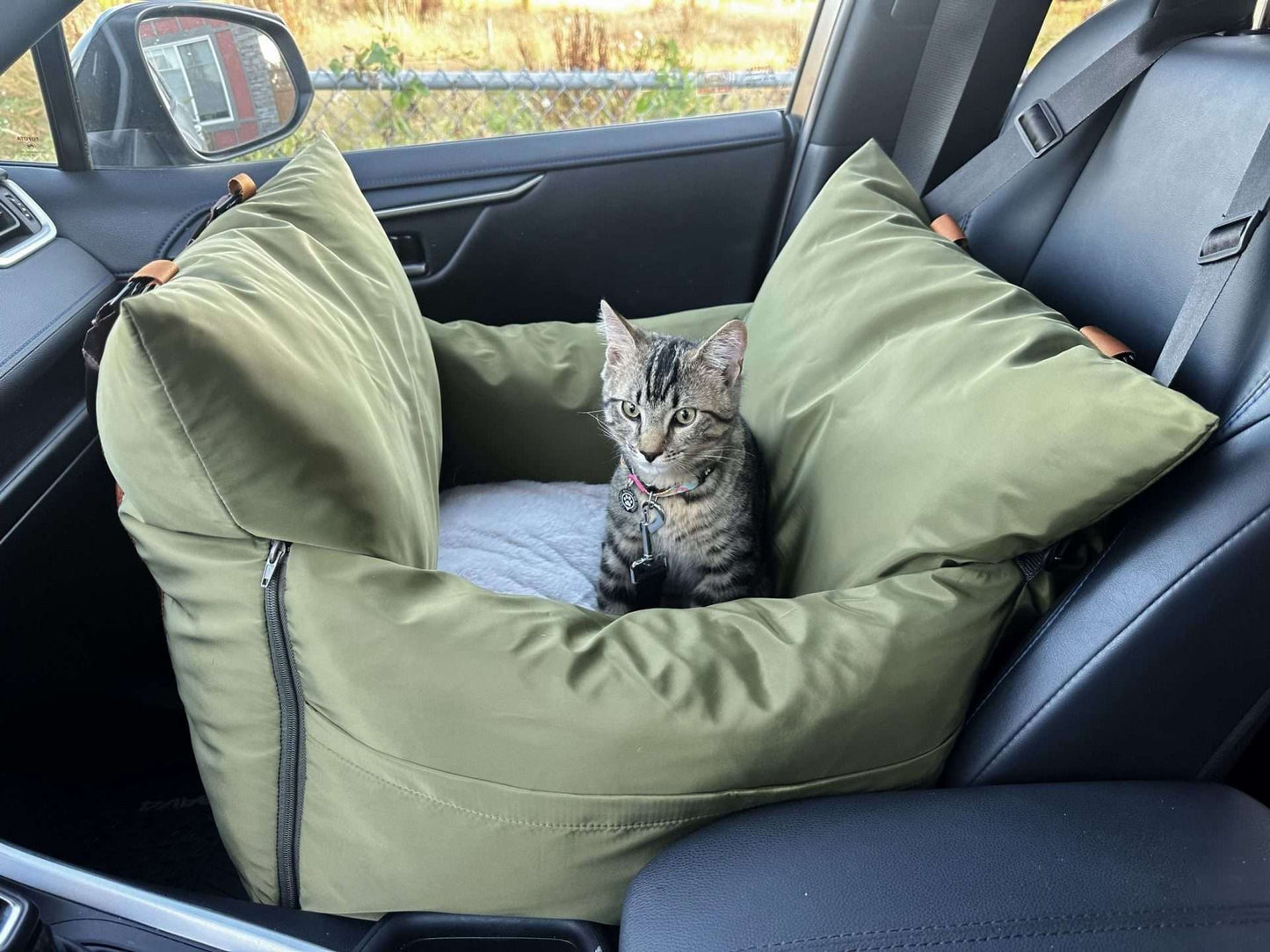 Marco travel pet bed: Army / Single seater : 18.5" x 21"