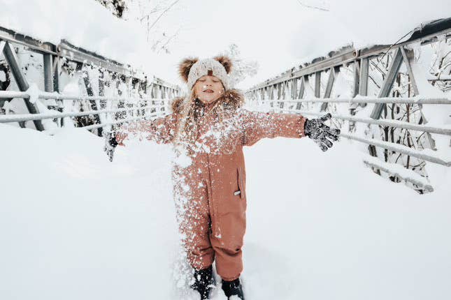Double Pom Knit Hat - Oatmeal
