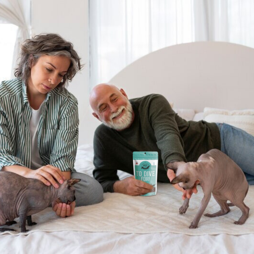 Salmon & Tuna Dehydrated Pet Treats: Omega-3 & High-Protein