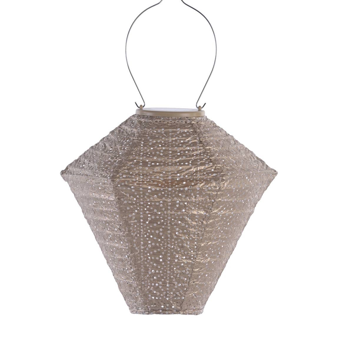 Diamond Sashiko Lantern, Gold