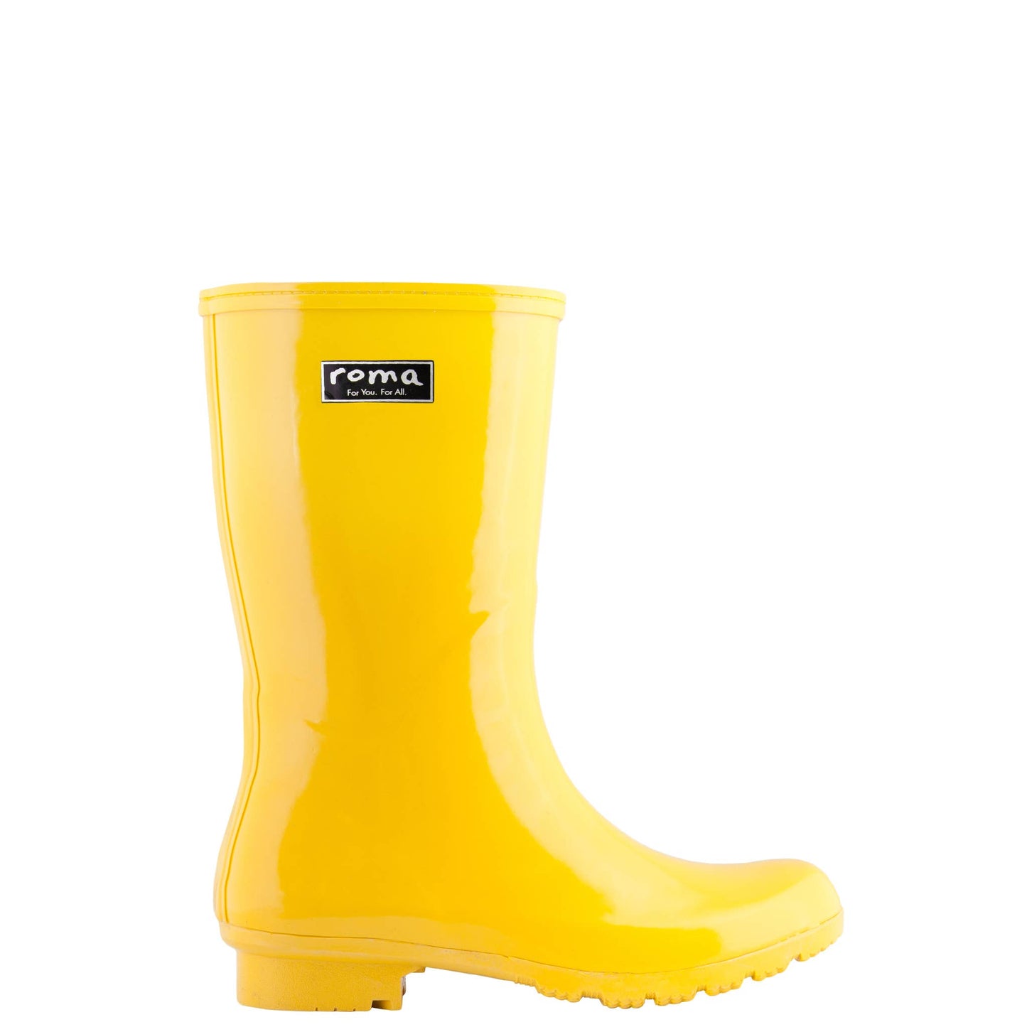 EMMA MID CALF YELLOW WOMEN'S RAIN BOOTS