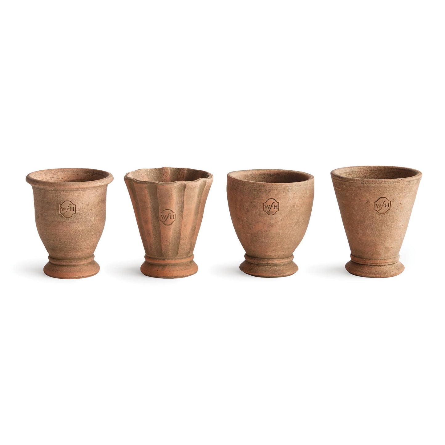 Wakefield Handmade Midi Pots, Set Of 4 - Tan