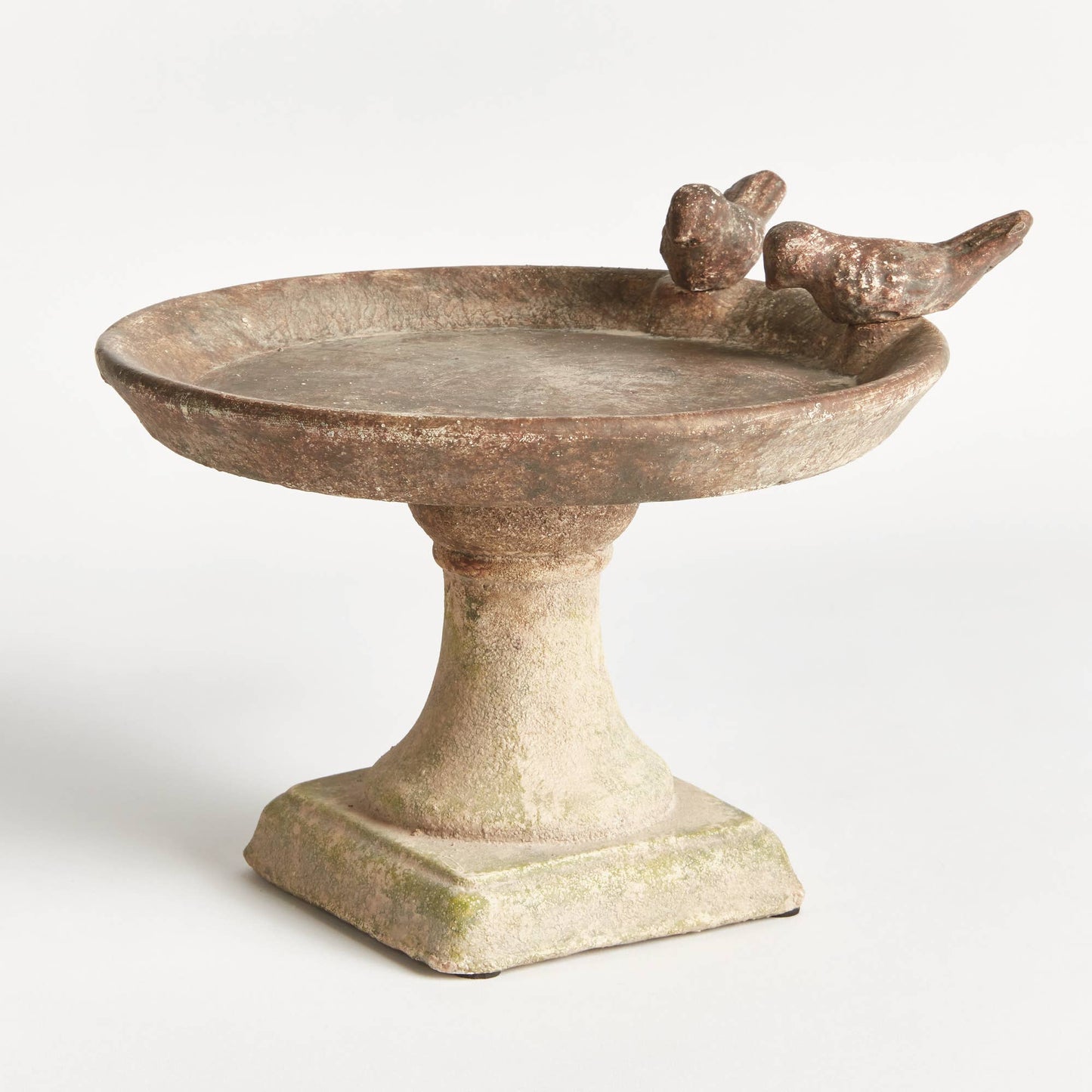 Weathered Garden Bird Bath