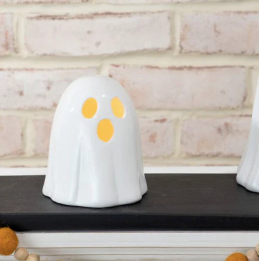 LED Ceramic Ghost - Small