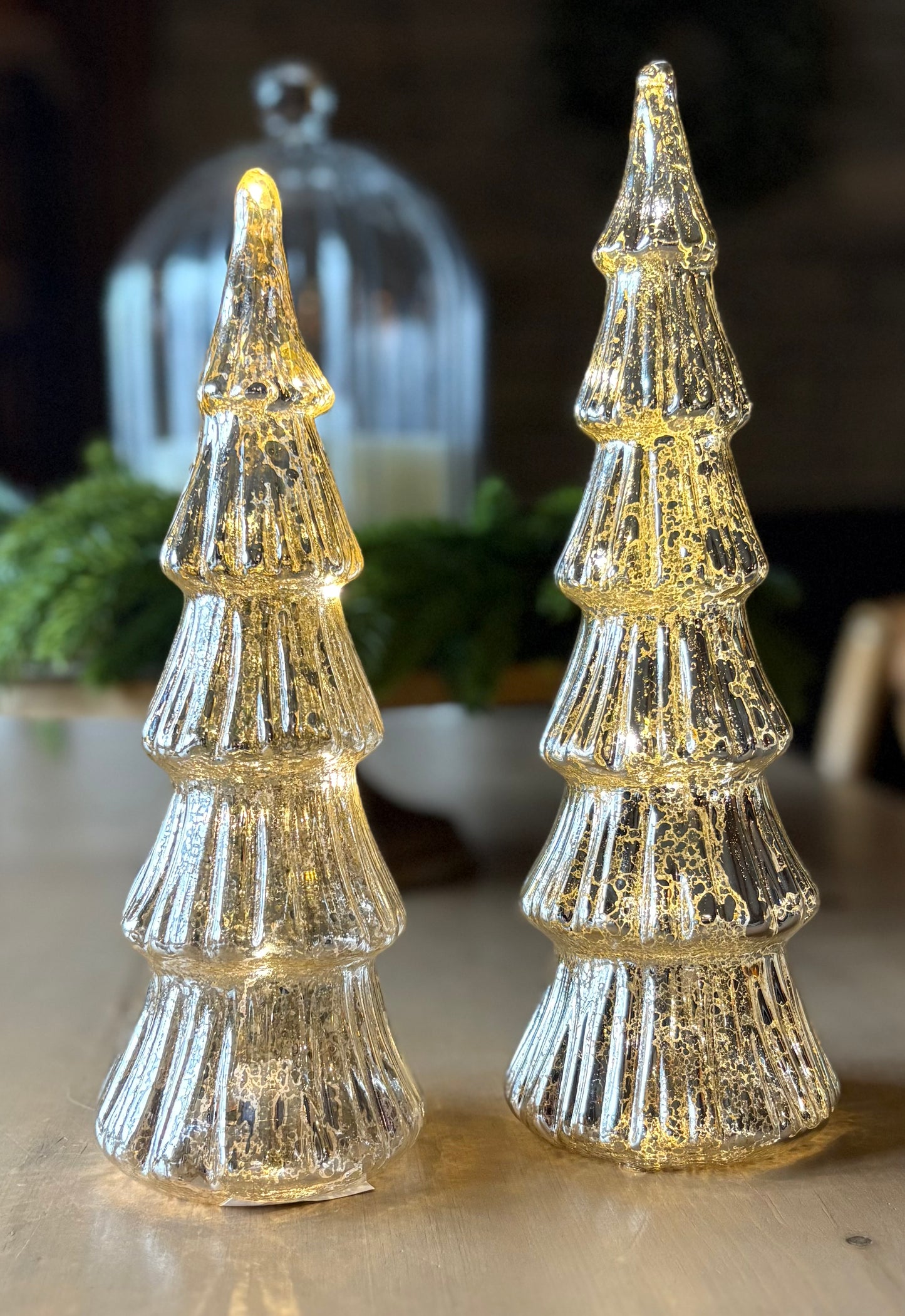 LED Glass Tree - Large