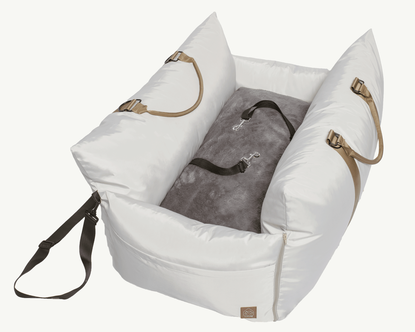 Marco travel pet bed: Army / Single seater : 18.5" x 21"