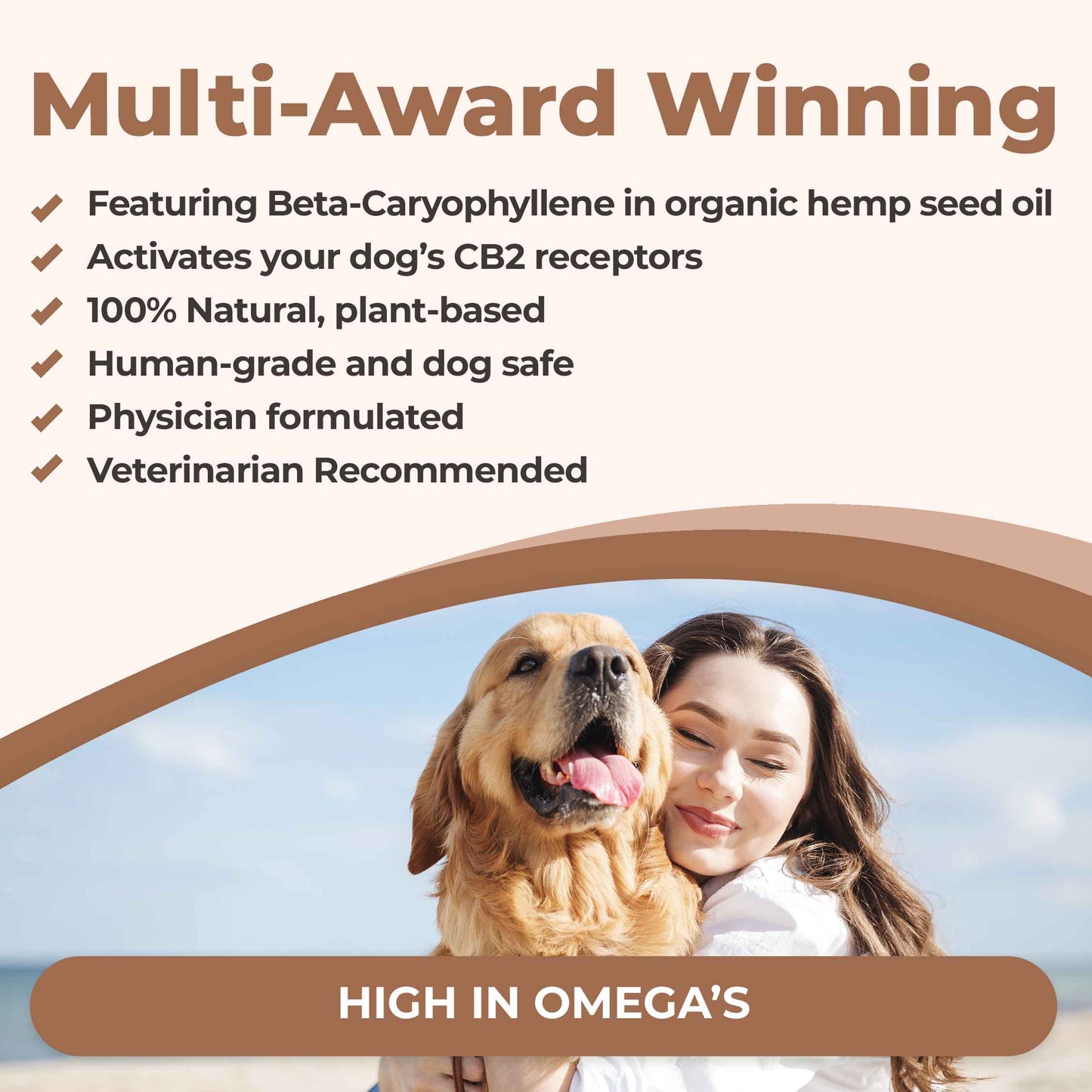 CB2 DOG-EASE HEMP SEED OIL (240 mL)