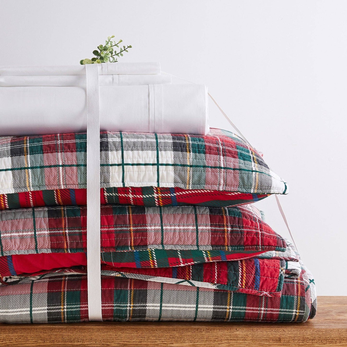 Spencer Plaid Quilt Set - Full/Queen