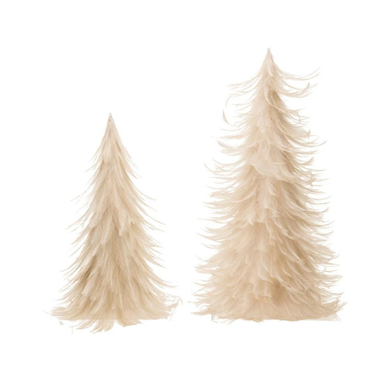 Set of Two Feather Trees